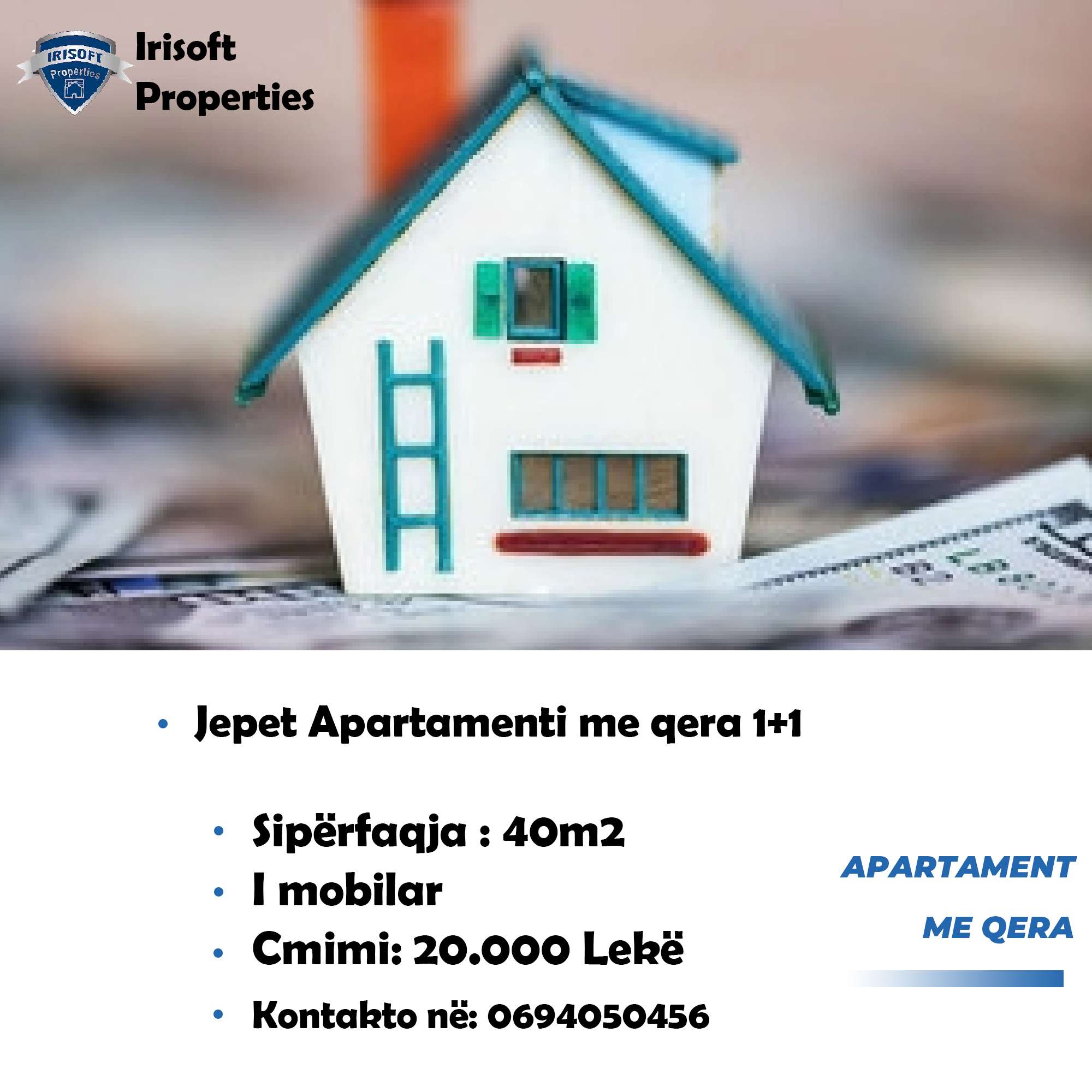 Jepet apartament me qera Jepet apartament me qera